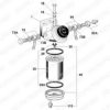 CASE 01WJN10003 Fuel filter